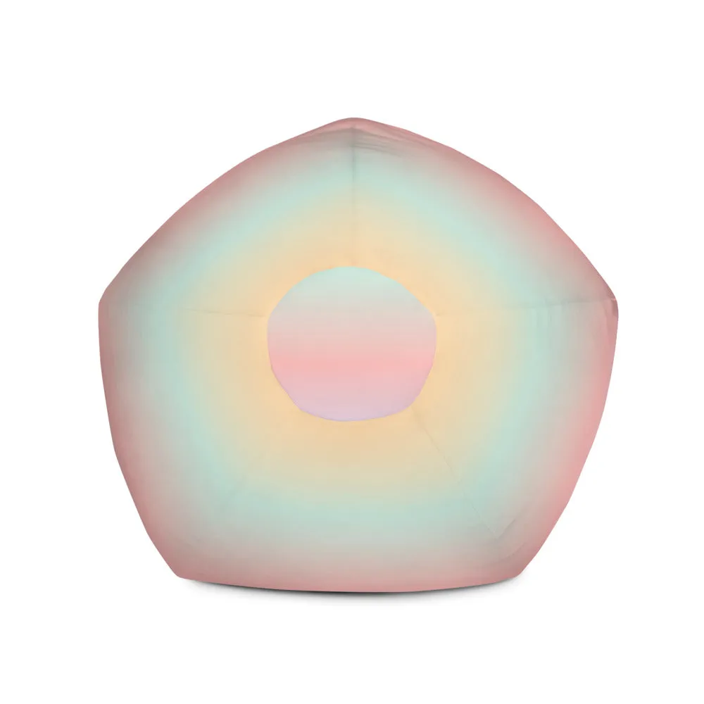 Pastel rainbow - Sustainably Made Bean Bag Chair Cover