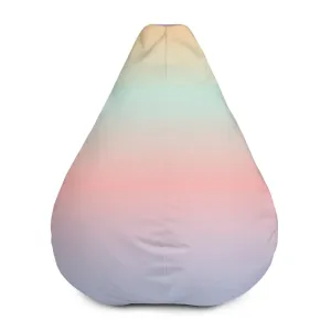 Pastel rainbow - Sustainably Made Bean Bag Chair Cover