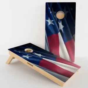 Patriotic American Flag Professional Cornhole Boards