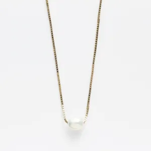 Pearl Solitaire Necklace