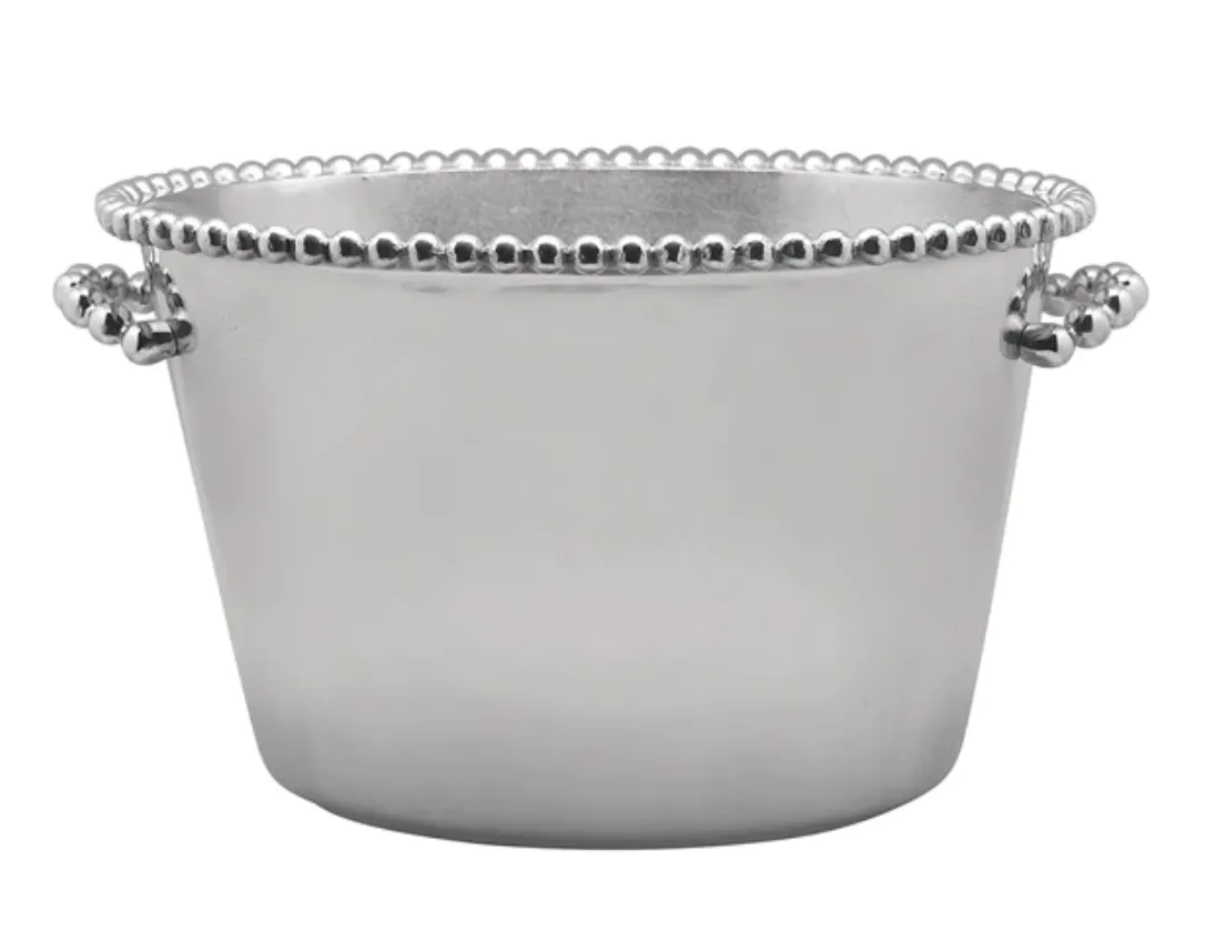 Pearled Ice Bucket, Medium