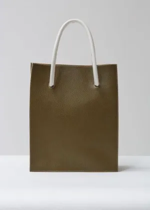 Pebbled Leather Vow Bag