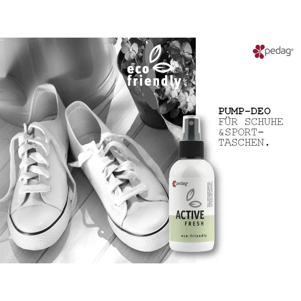 Pedag Active Fresh 15ml Eco-Friendly Deodorant for Shoes & Bags