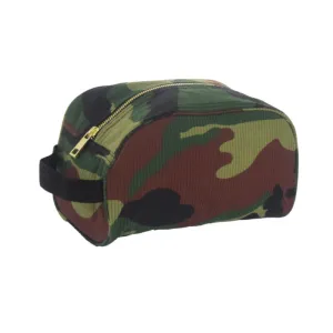 Personalized Seersucker Camo Traveler Pouch