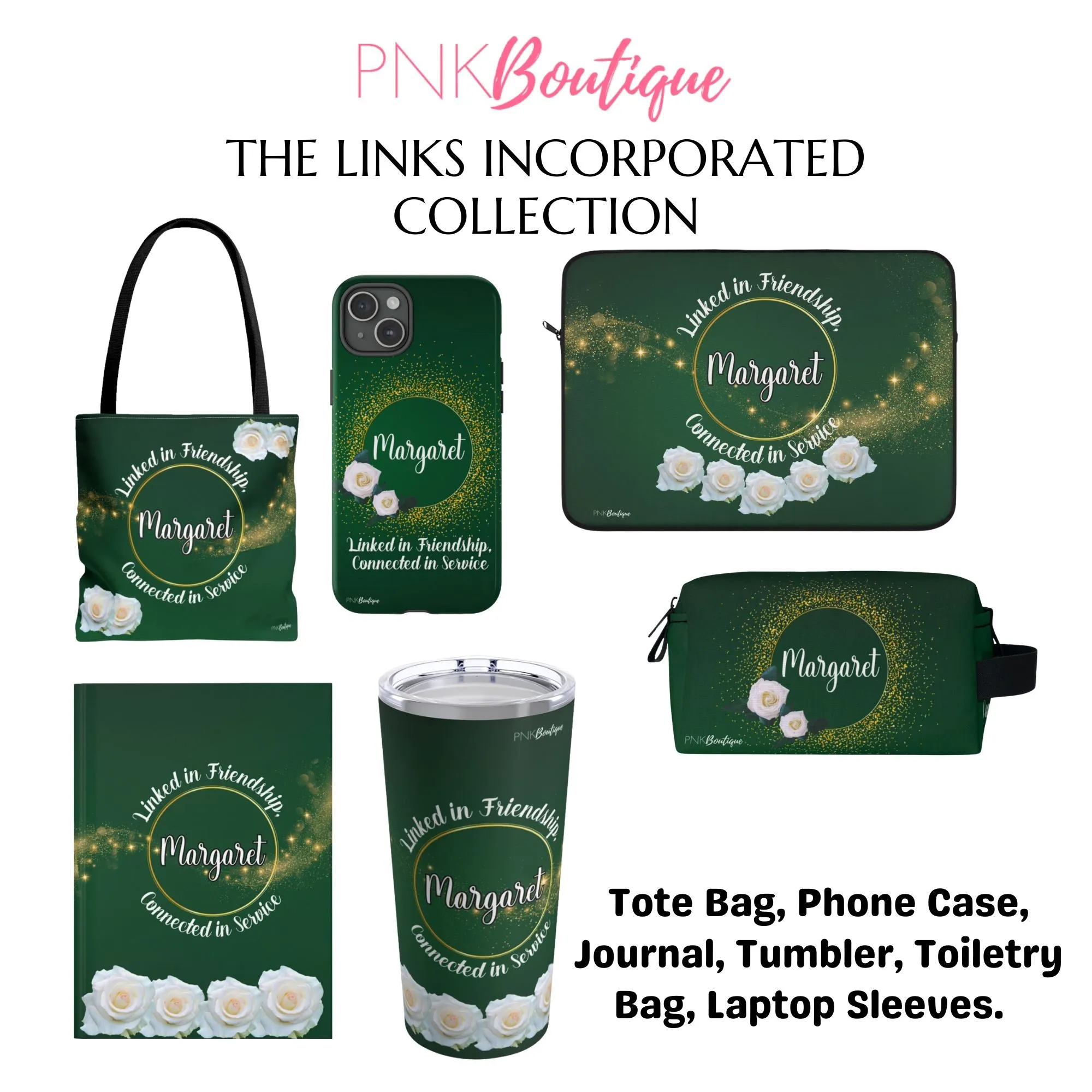 Personalized The Links Inc Signature Laptop Sleeve