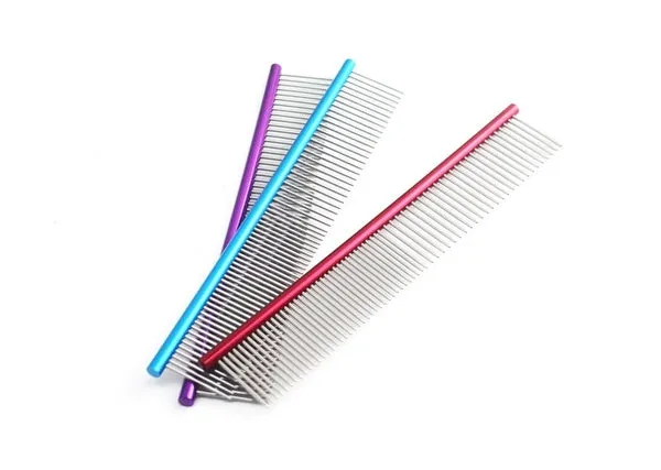 Pet Comb Professional Steel Grooming Comb Cleaning Brush