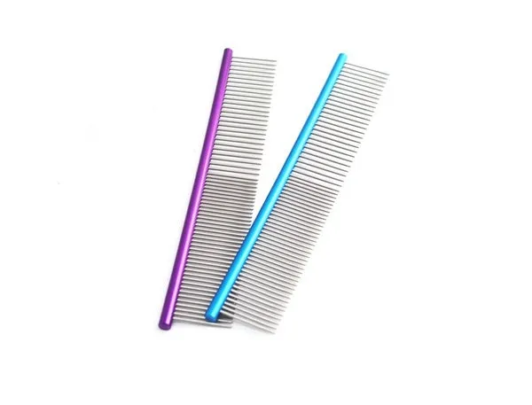 Pet Comb Professional Steel Grooming Comb Cleaning Brush