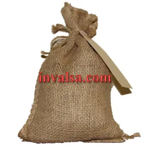 Petite (6"x10") Burlap Bag Holds 1-1.5 lbs. Plus free coffee sample.