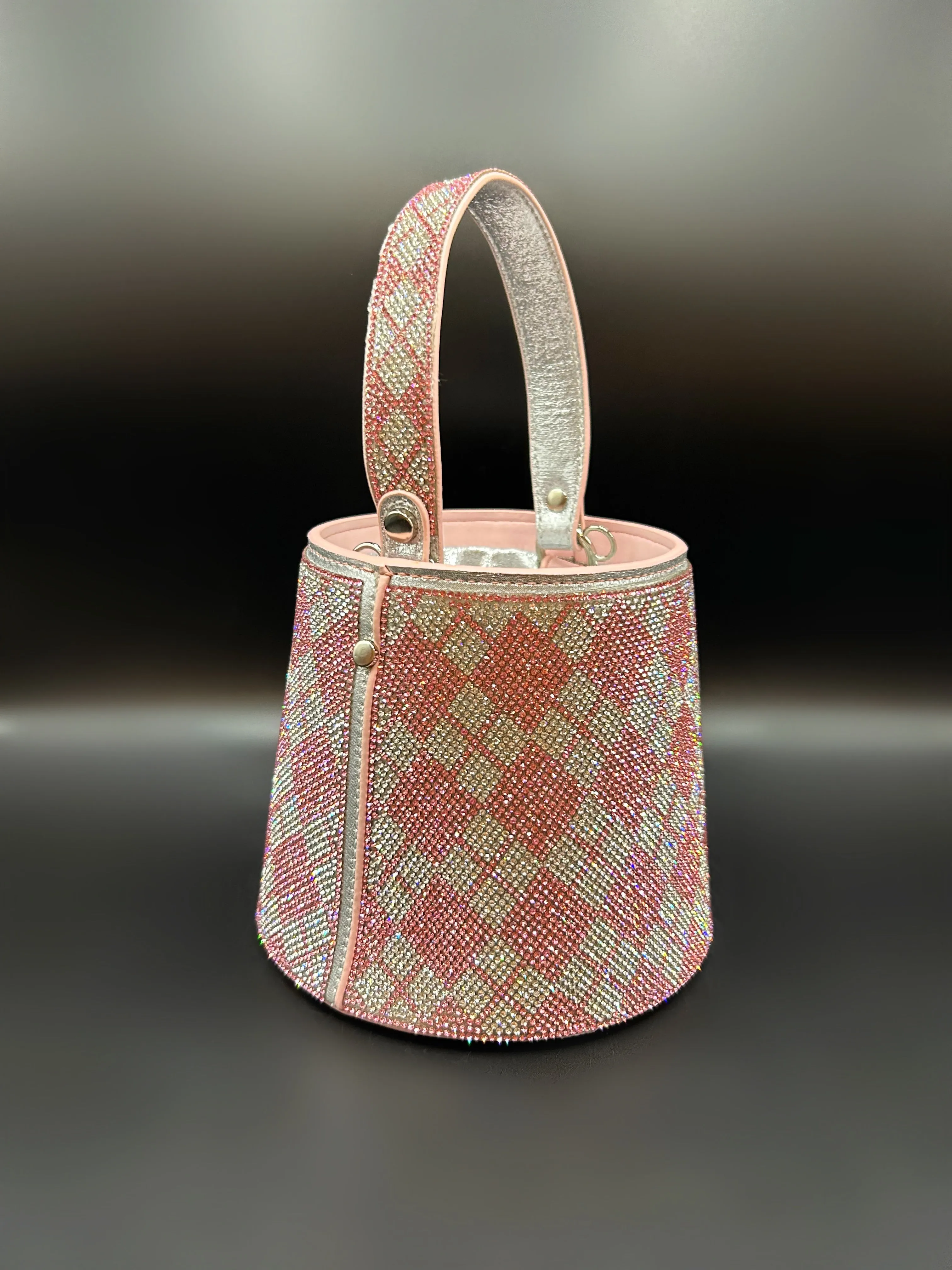 Pink Argyle Bucket