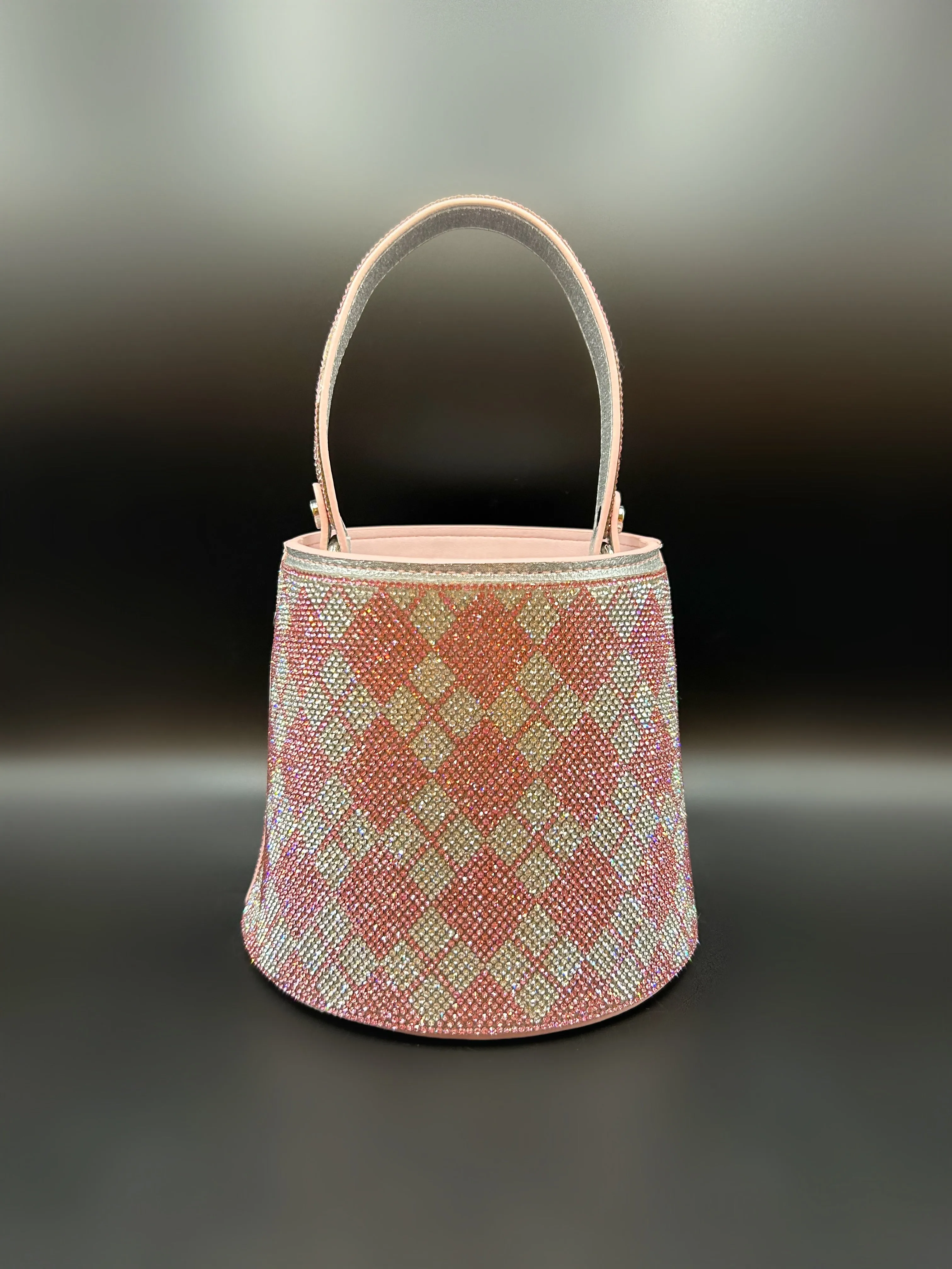 Pink Argyle Bucket