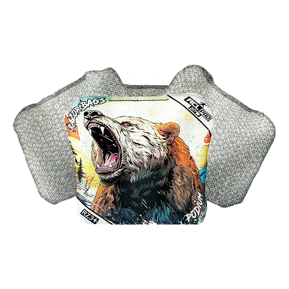 Podium | Alaskan Grizzly 2 | ACL PRO Razor Cornhole Bags