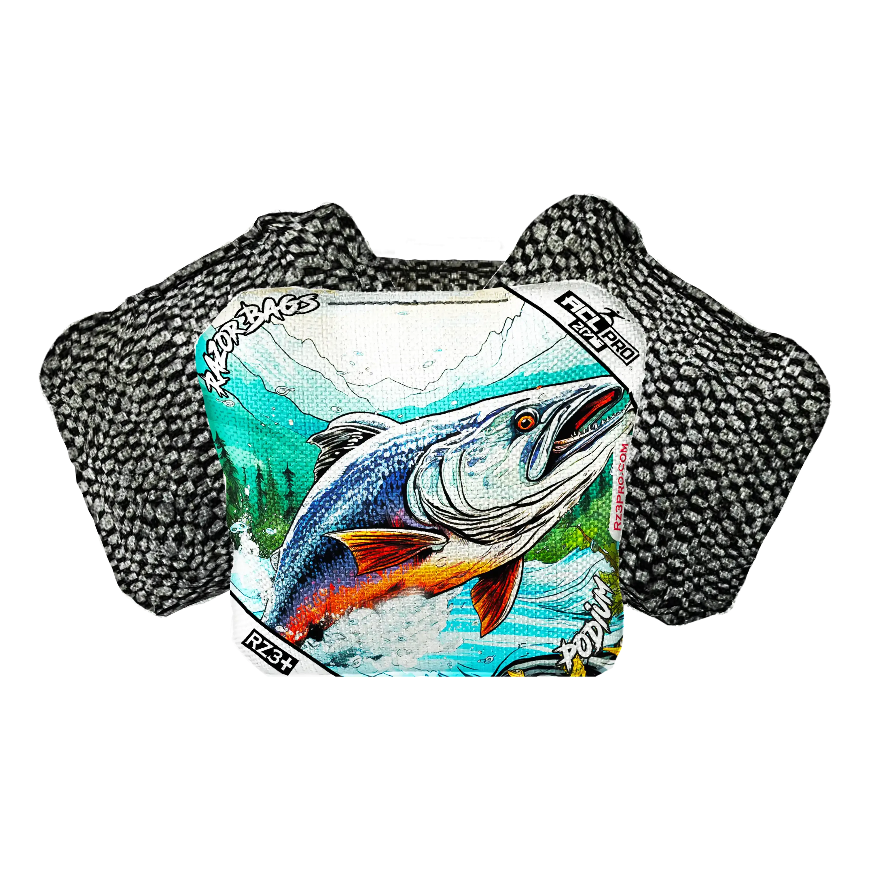 Podium | Alaskan Salmon | ACL PRO Razor Cornhole Bags