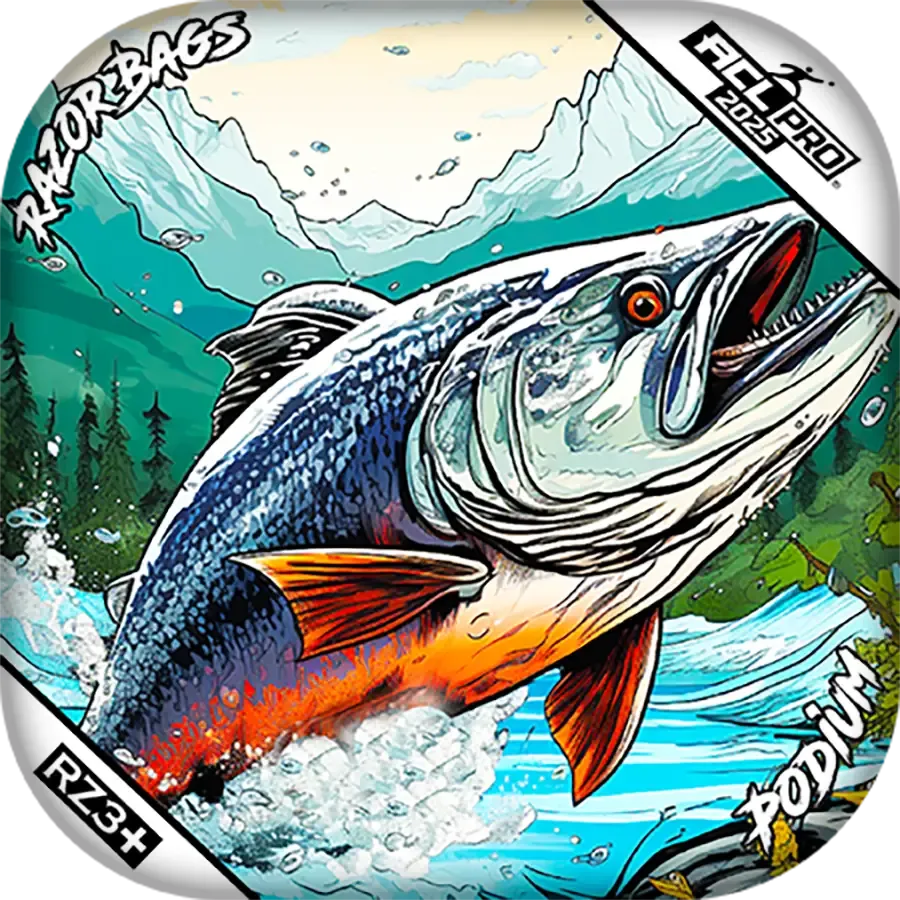 Podium | Alaskan Salmon | ACL PRO Razor Cornhole Bags
