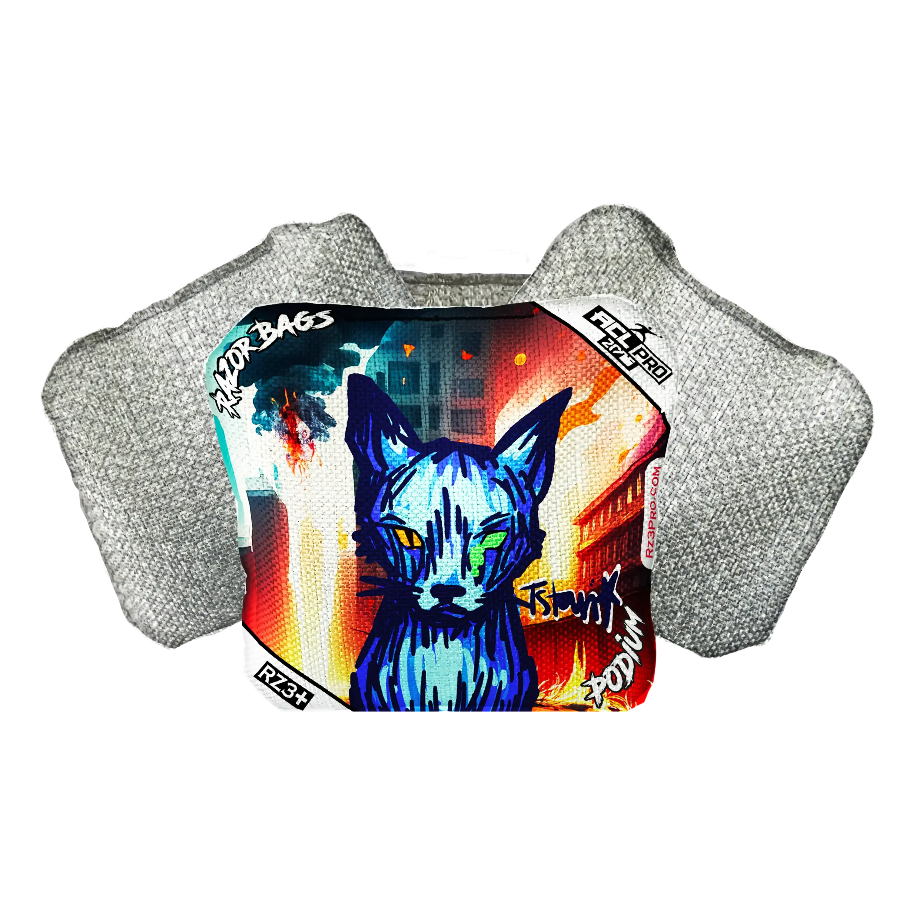 Podium | KAOS KITTY | ACL PRO Razor Cornhole Bags