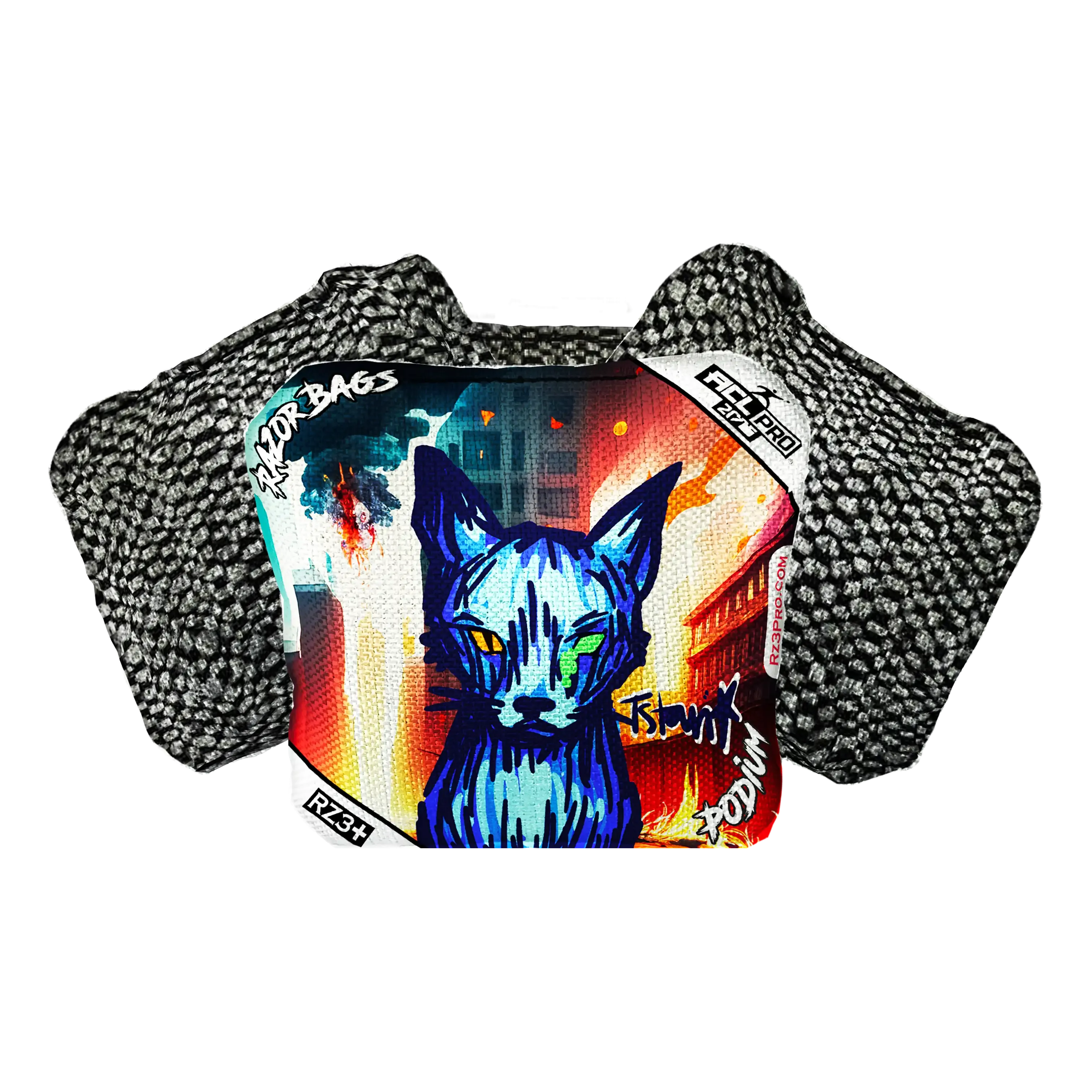 Podium | KAOS KITTY | ACL PRO Razor Cornhole Bags