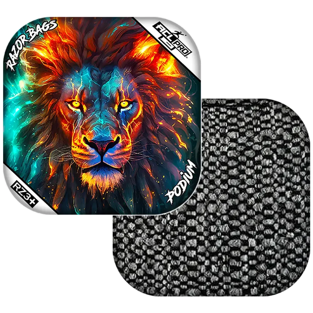 Podium | Lion Cosmos | ACL PRO Razor Cornhole Bags