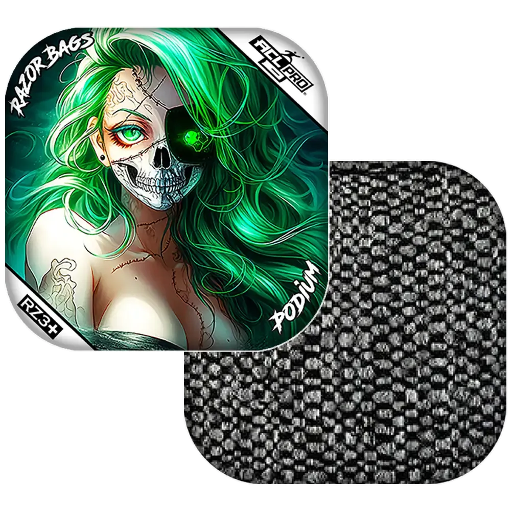 Podium | Skeleton Face | ACL PRO Razor Cornhole Bags