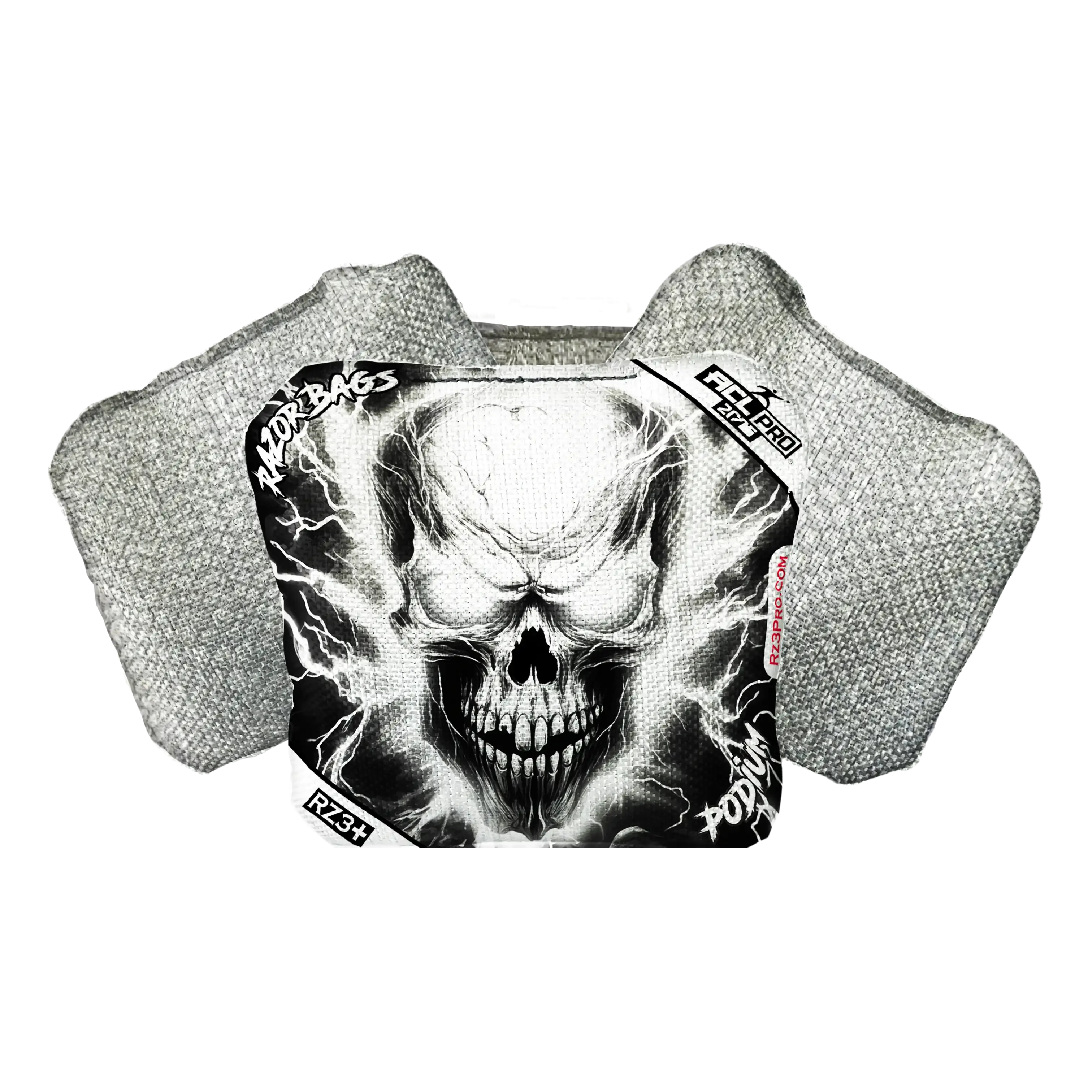 Podium | Skull Lighting Strike | ACL PRO Razor Cornhole Bags