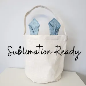 POLYESTER Easter Bunny BUCKET for SUB Blue