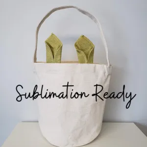 POLYESTER Easter Bunny BUCKET for SUB Green