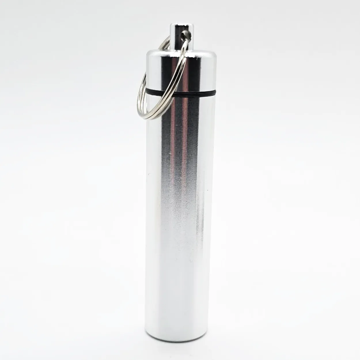 Portable Toothpick Holders – Keychain with Screw Cap in Aluminum & Wood Designs