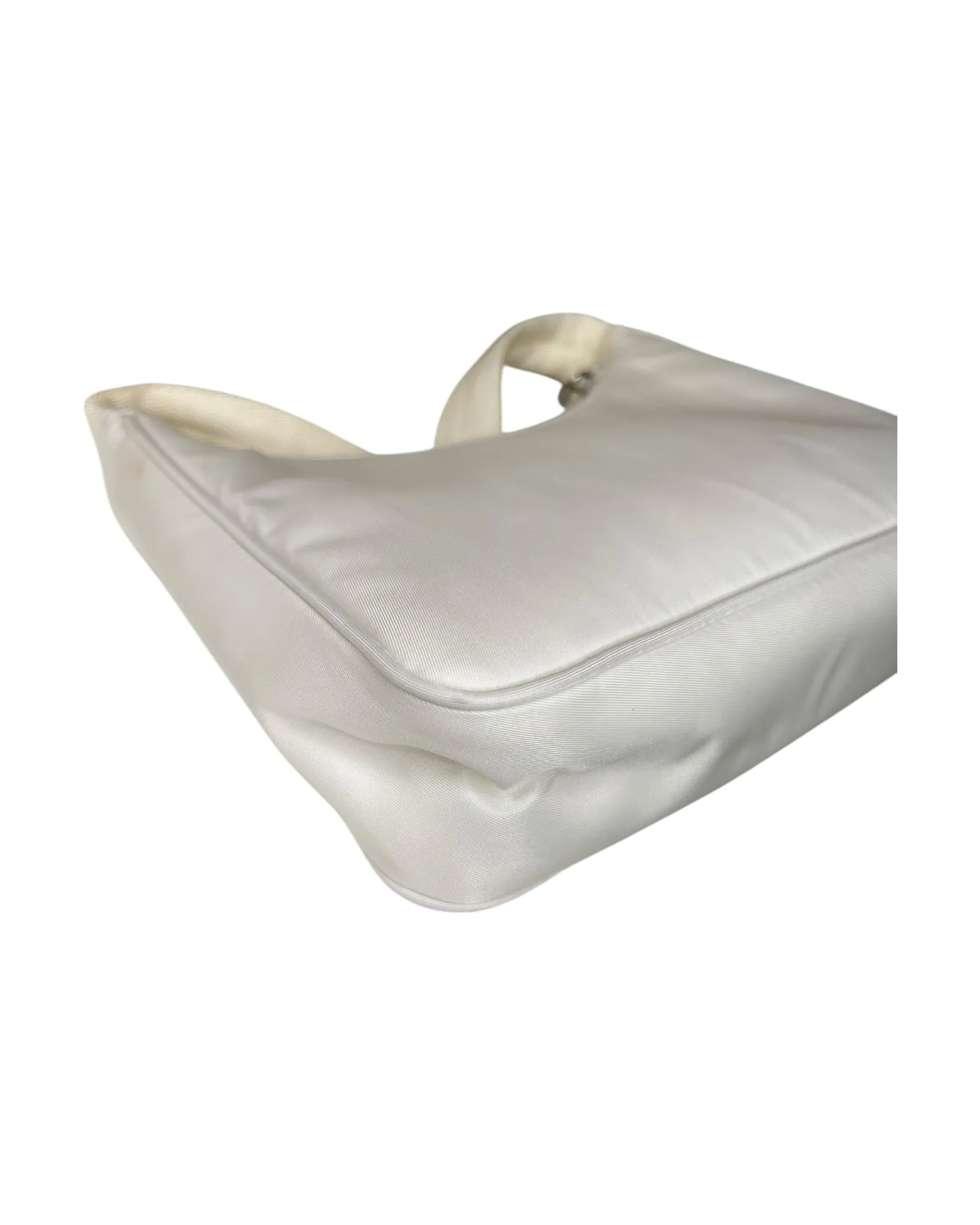 Prada Nylon Re-Edition Bag in White