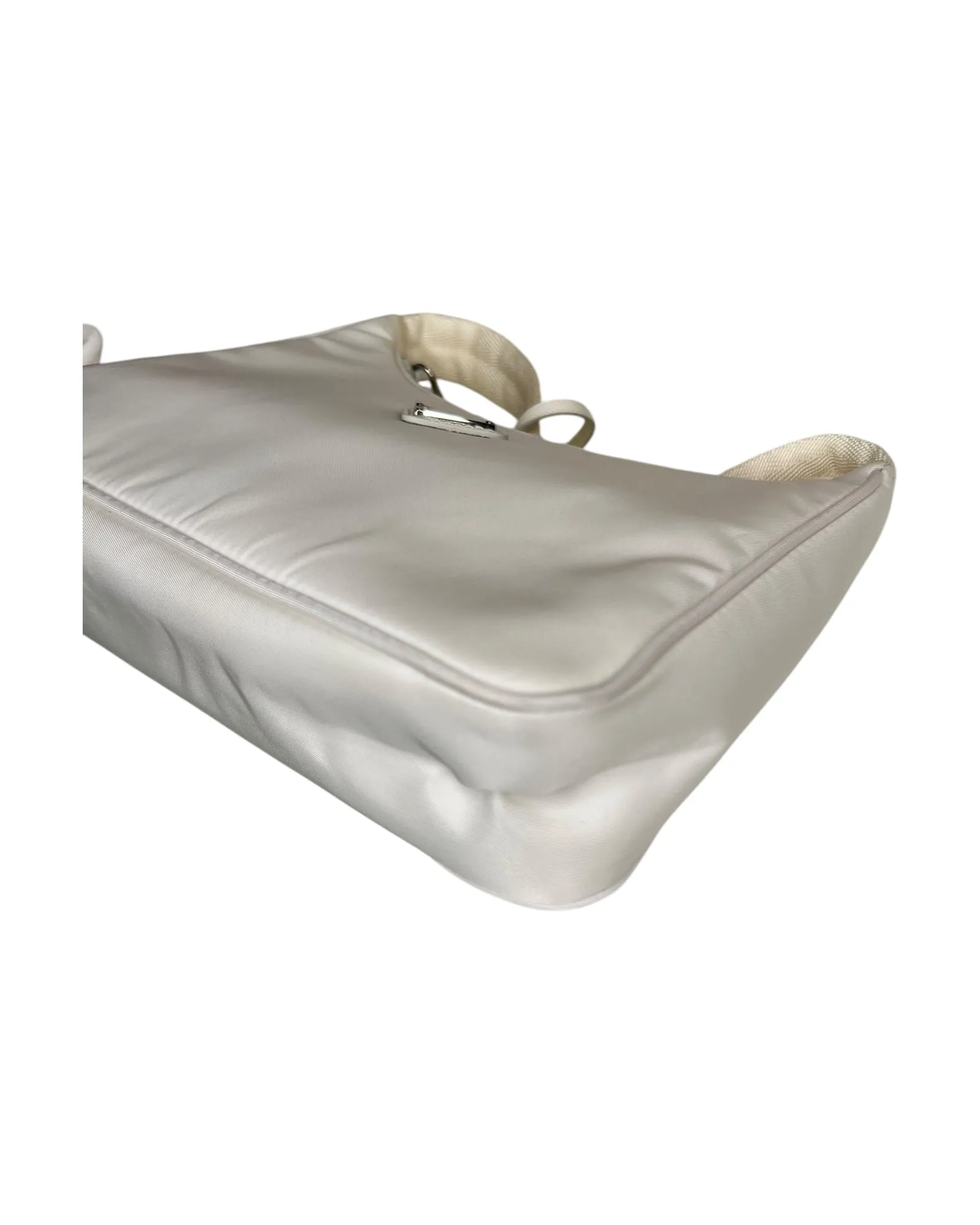 Prada Nylon Re-Edition Bag in White