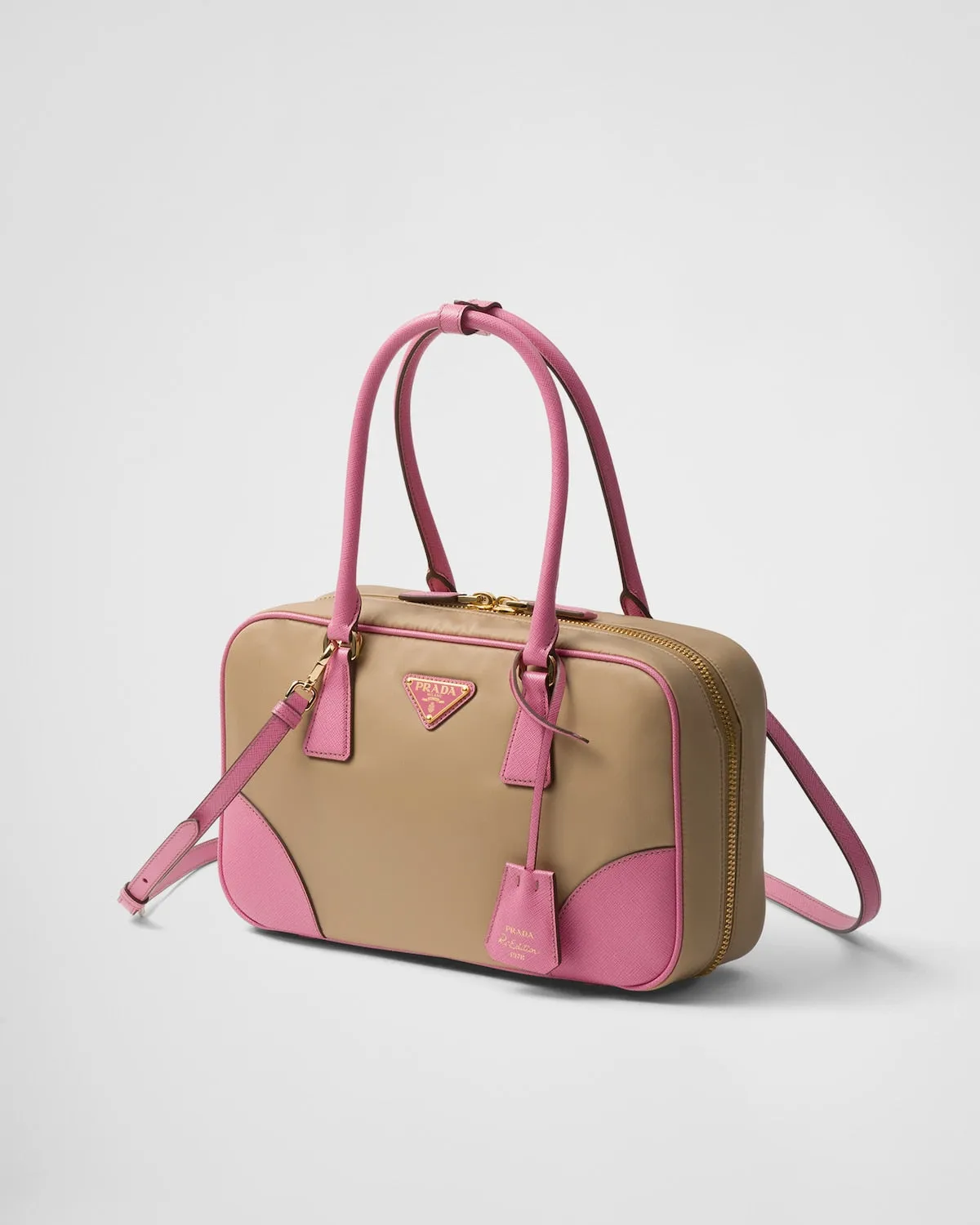 Prada Re-Edition 1978 medium Re-Nylon and Saffiano leather two-handle bag