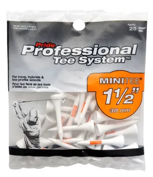 PTS Wood Golf Tees Green Grass - Small Bags