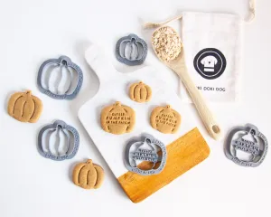 Pumpkin Shaped Dog Biscuit Cookie Cutter