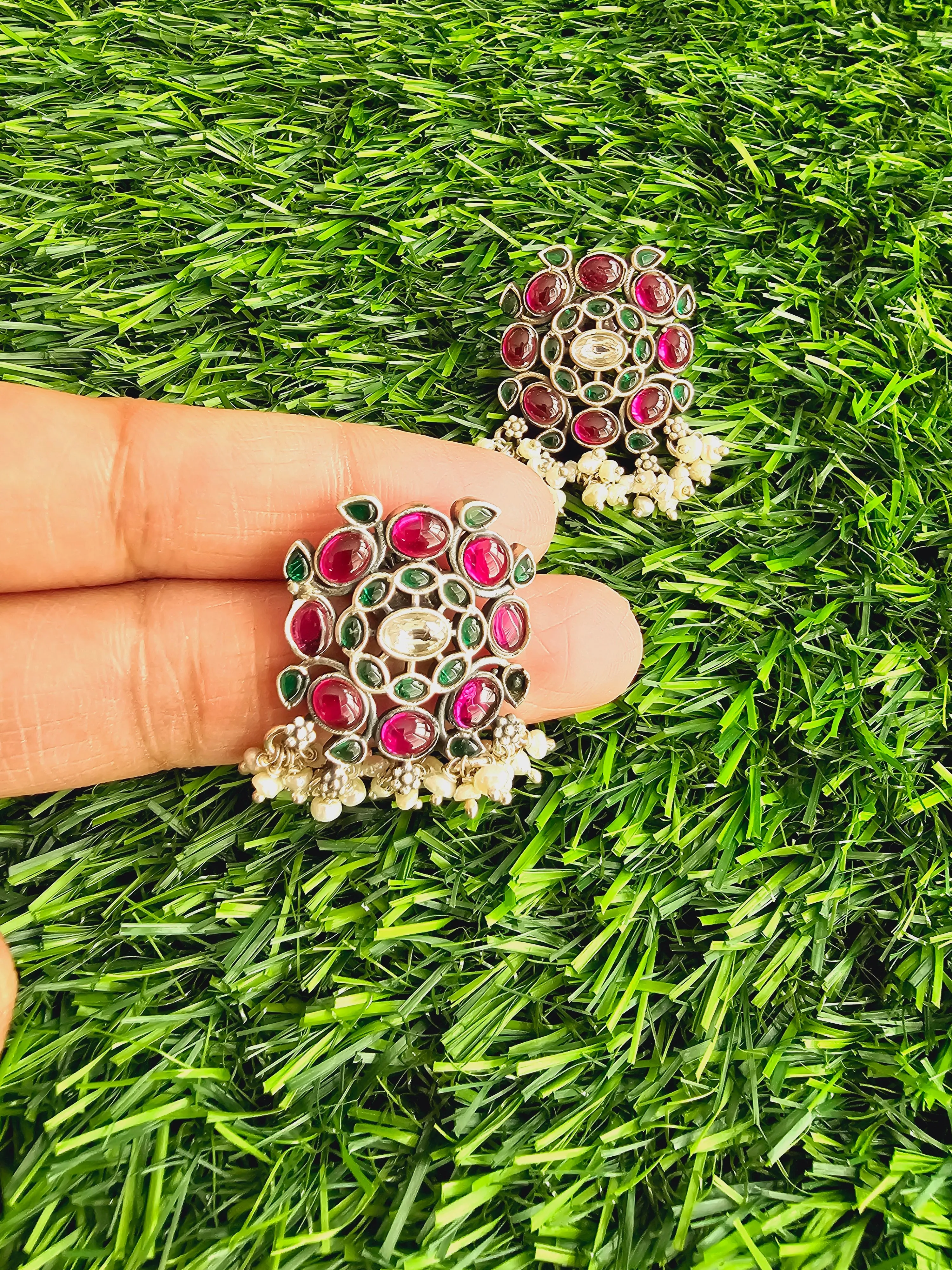 Pure 925 Silver Stud Earrings