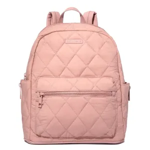 Quilted Brooklyn Backpack blush