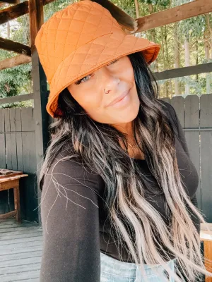 Quilted Bucket Hat