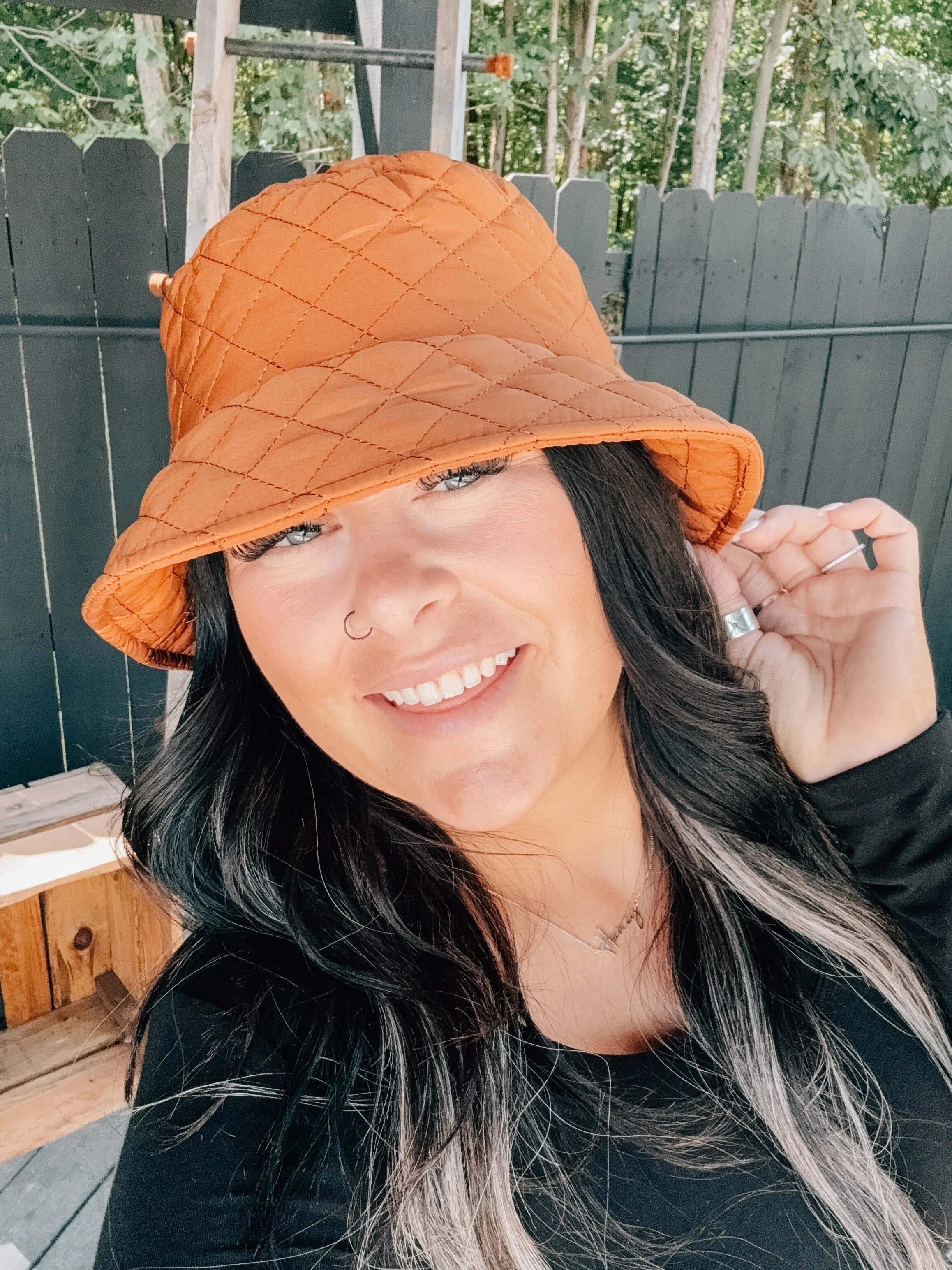 Quilted Bucket Hat