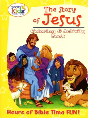 "The Story of Jesus Coloring & Activity Book"