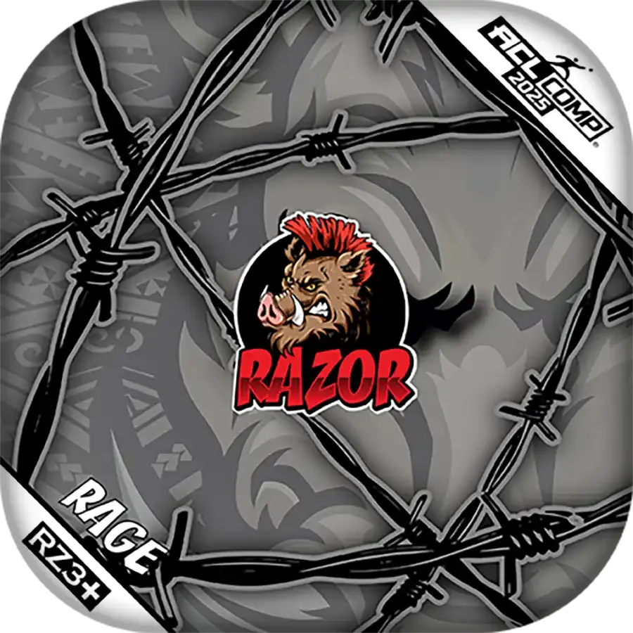 Rage | Wire Gray | ACL COMP Razor Cornhole Bags