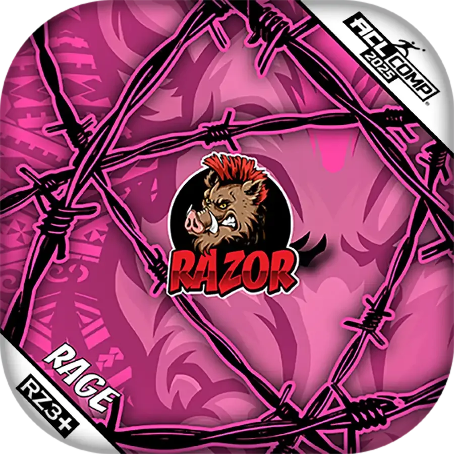 Rage | Wire Pink | ACL COMP Razor Cornhole Bags