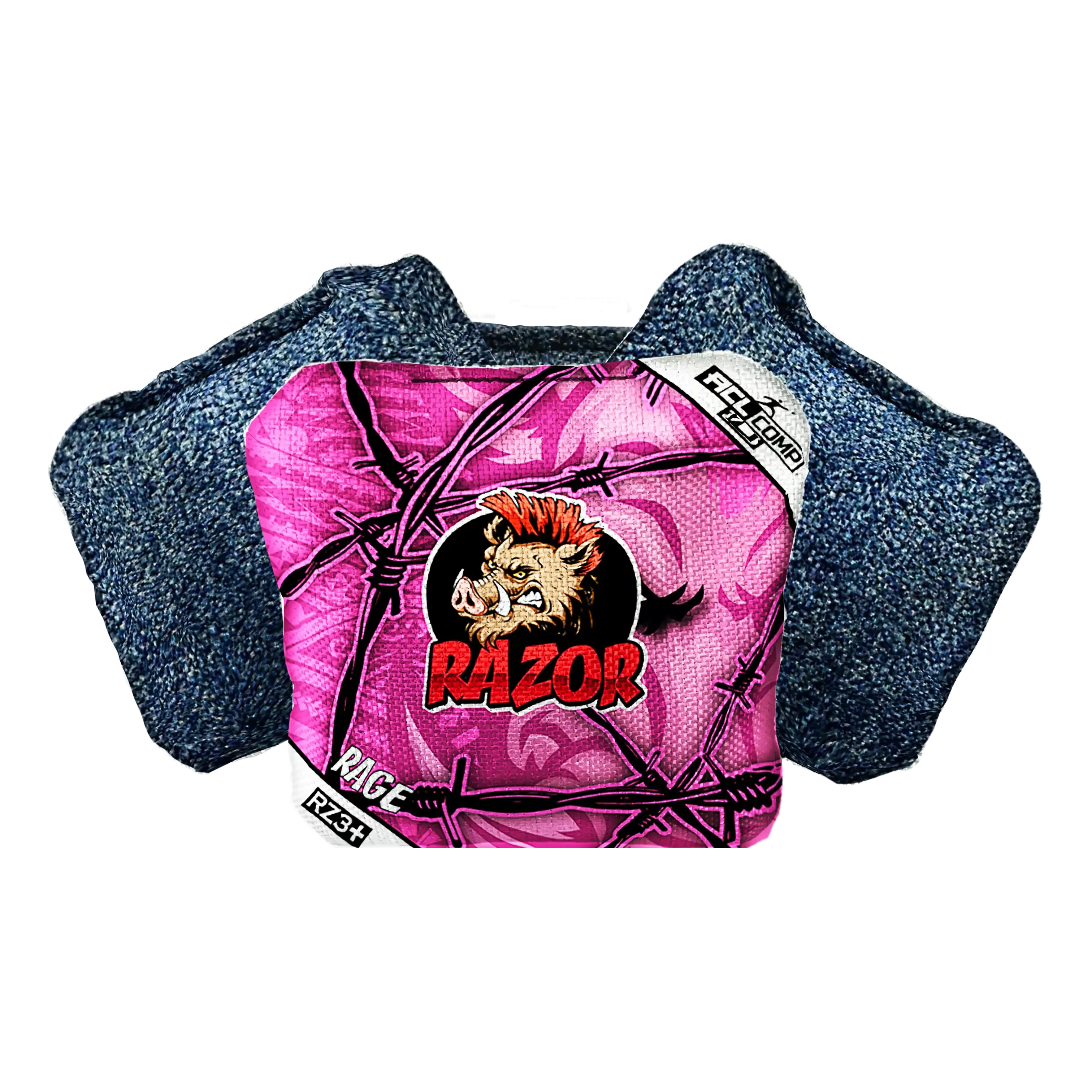 Rage | Wire Pink | ACL COMP Razor Cornhole Bags