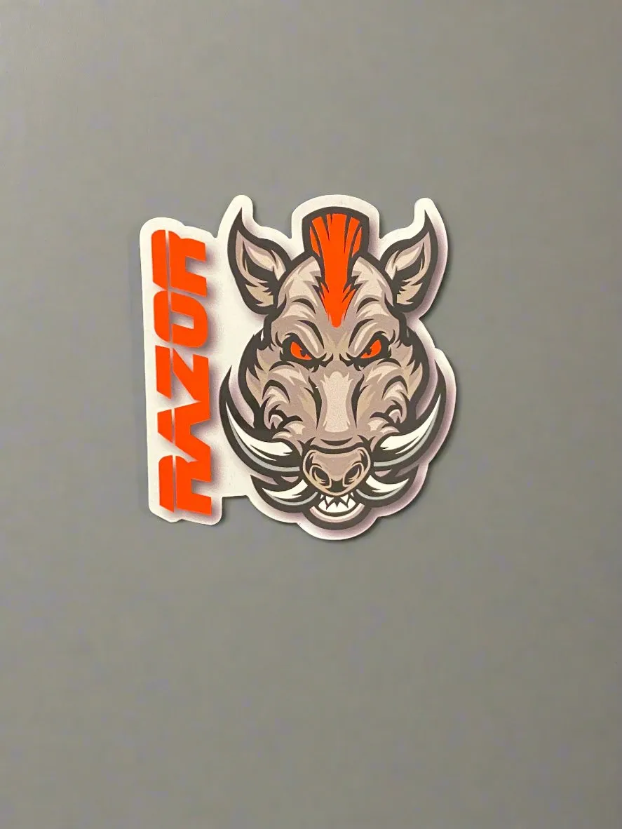 Razor Bags Logo Sticker