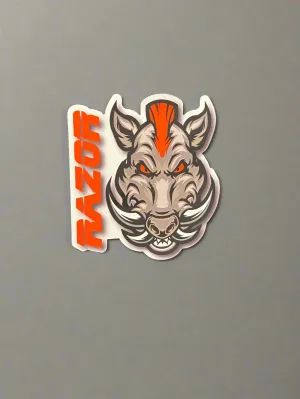 Razor Bags Logo Sticker