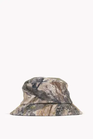 REAL TREE CAMO FLEECE BUCKET HAT SAND