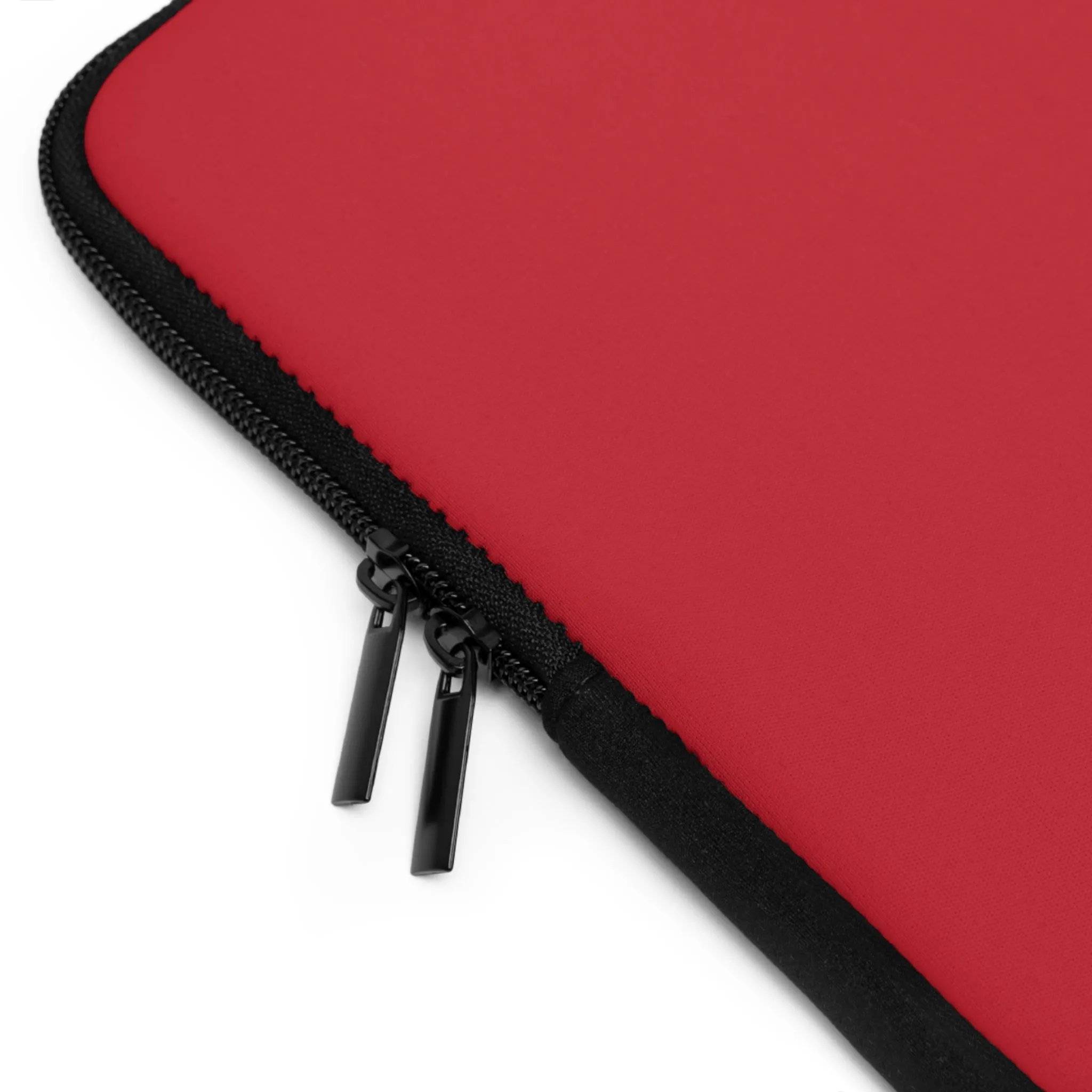 Red Skull and Crossbones Laptop Case, Punk laptop sleeve