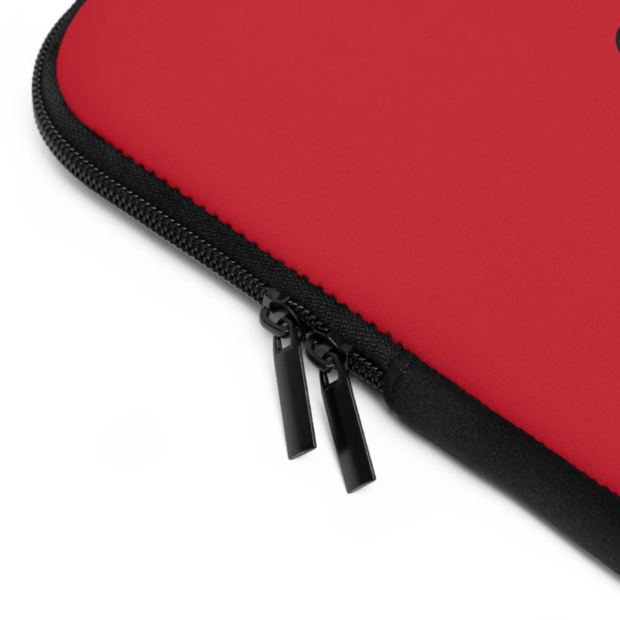 Red Skull and Crossbones Laptop Case, Punk laptop sleeve