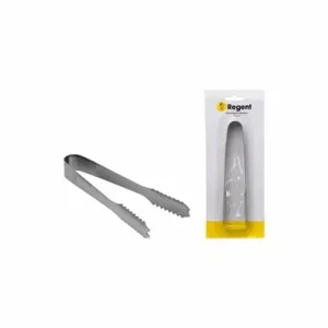 Regent Ice Tong Stainless Steel Serrated 160mm