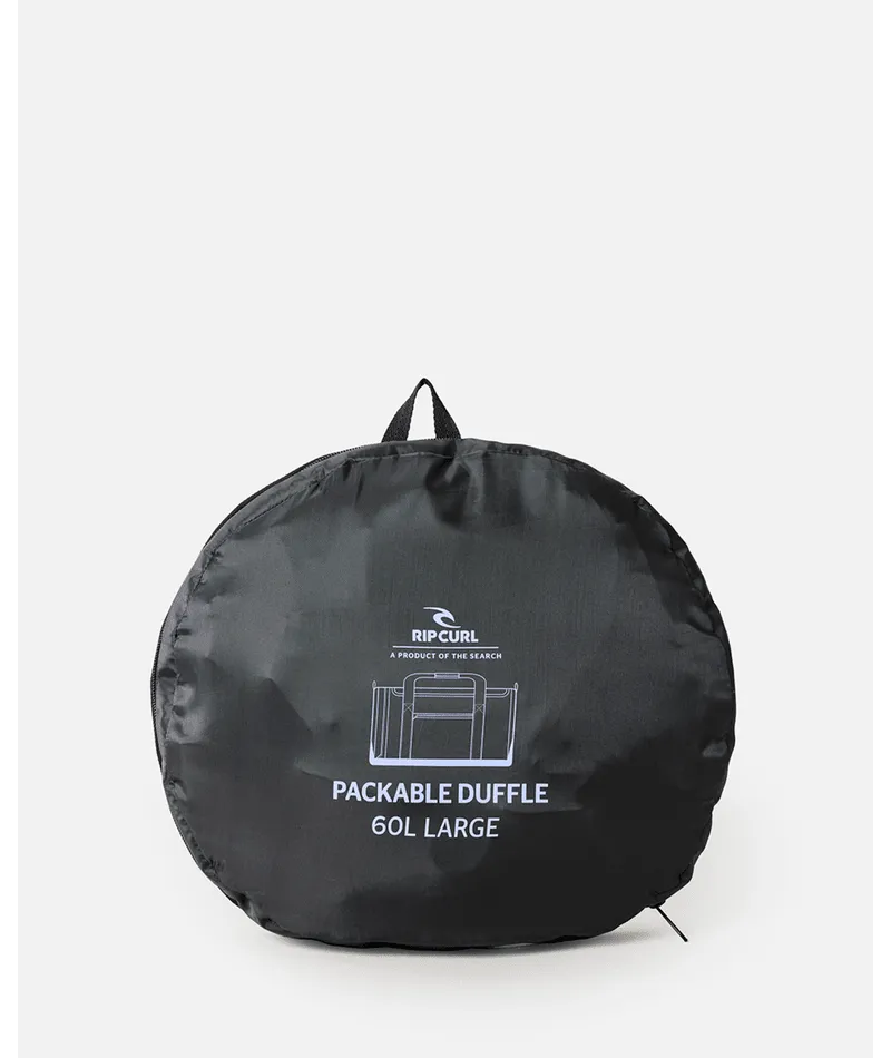 RIP CURL LARGE PACKABLE DUFFLE 60L MIXED - DARK CHOCOLATE