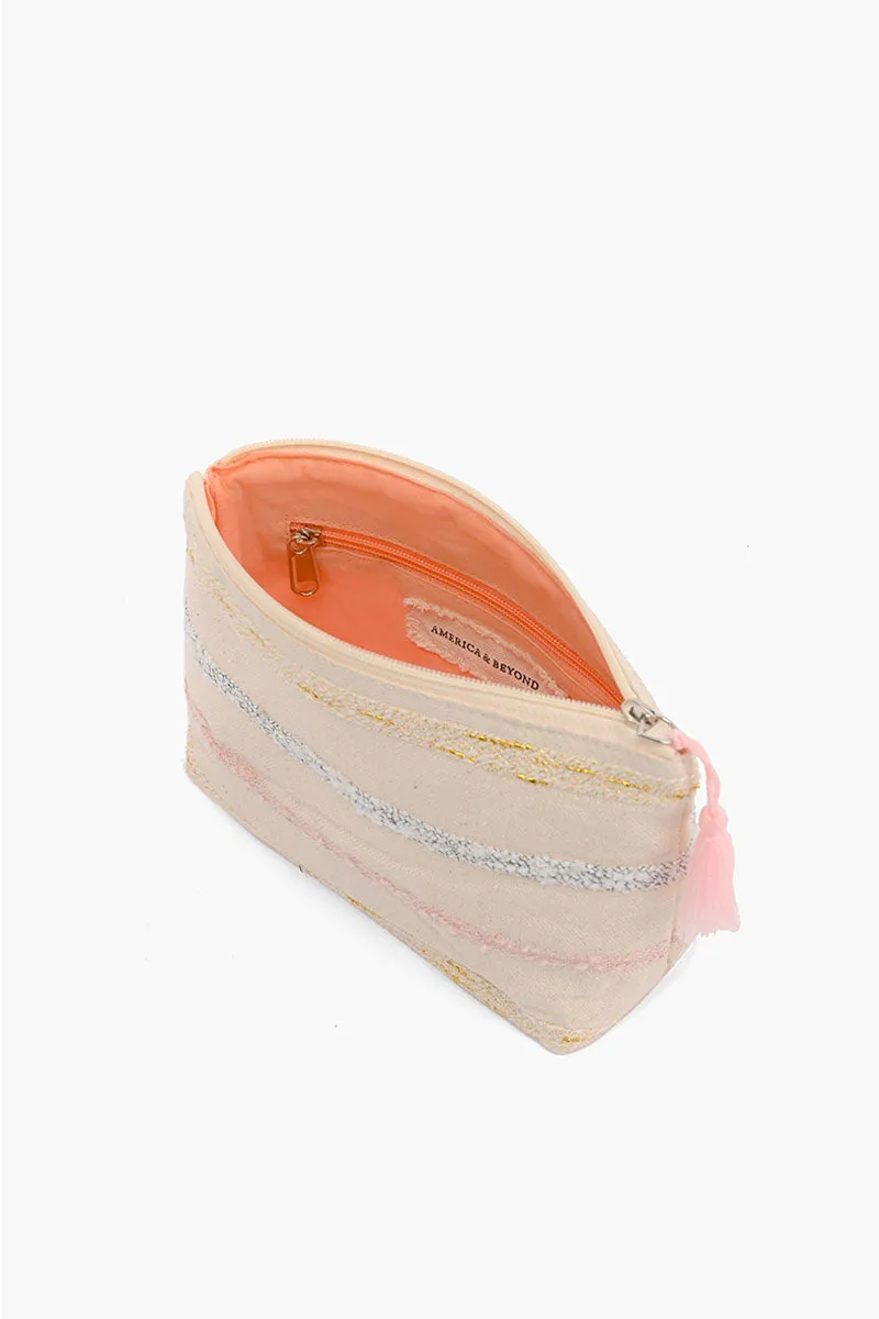 Rose Gold Make Up Bag