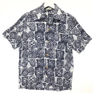 [S] A Bathing Ape Bape Vintage Hawaii 3D Heads Aloha Shirt