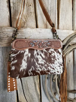 Sadie Leather and Hairon Bag