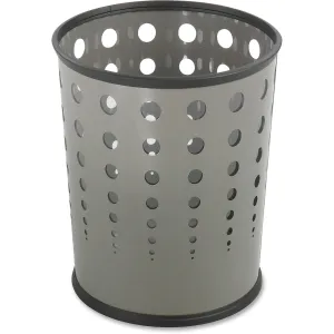 Safco Steel Bubble Wastebaskets