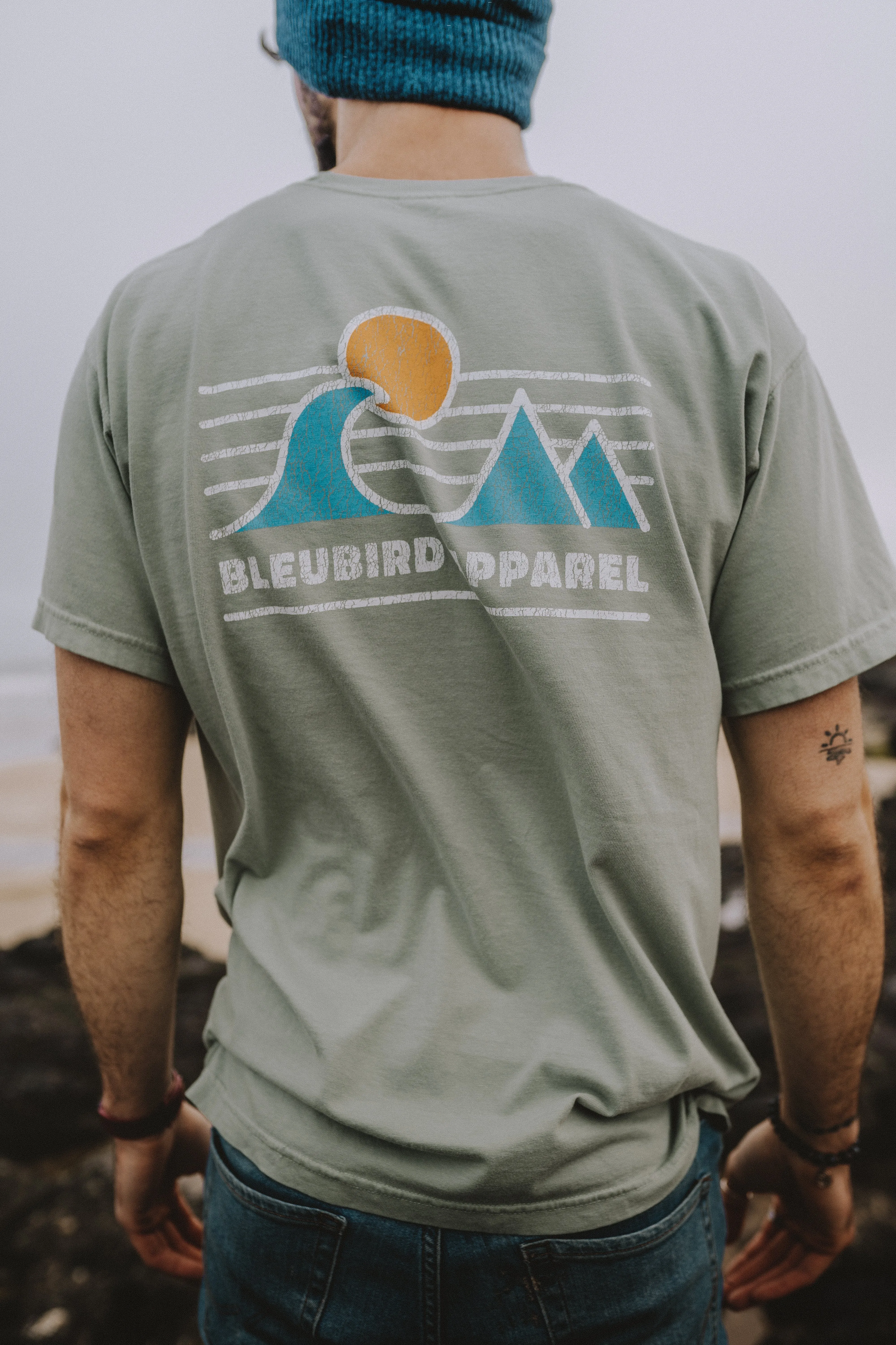 SAGE HORIZON TEE